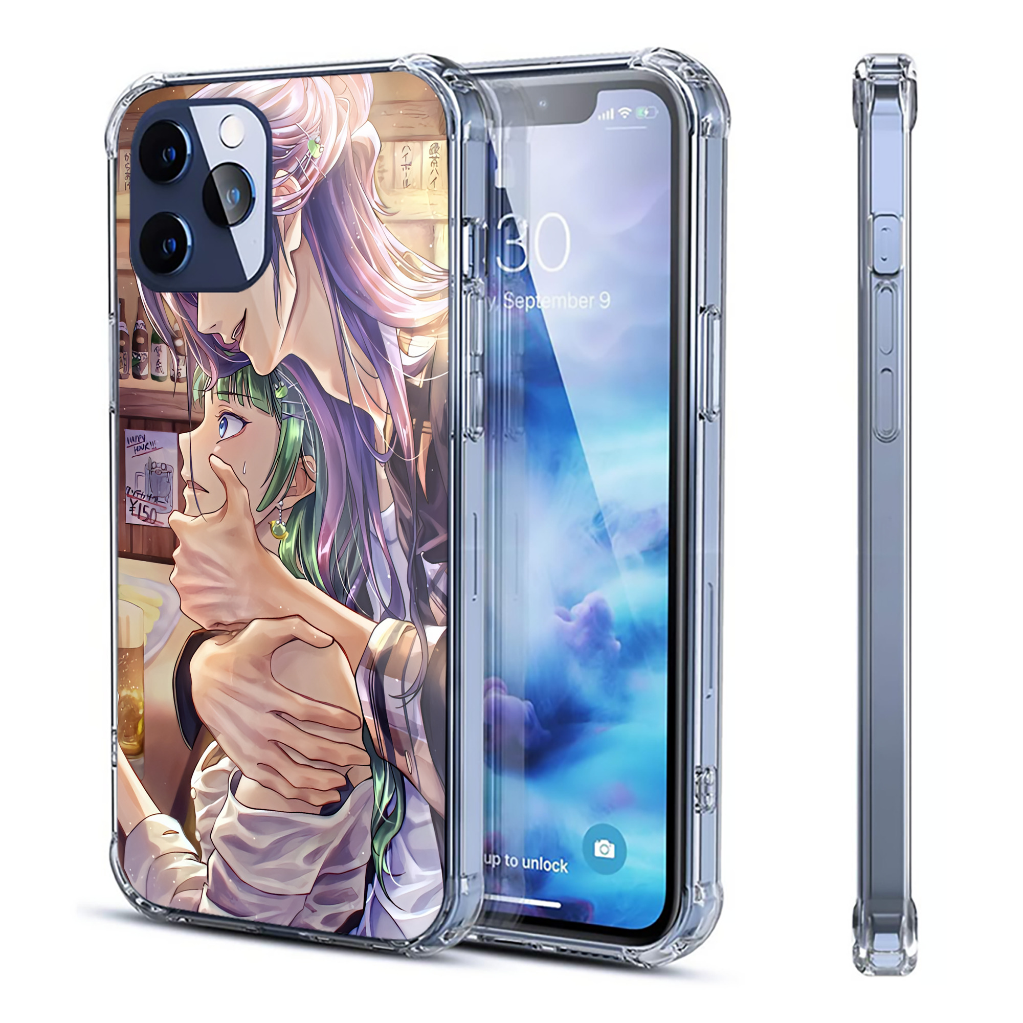 （画像用） 薬屋のひとりごと The Apothecary Diaries 【iPhone 12シリーズ対応】透明スマホケース（クリアソフトケース）